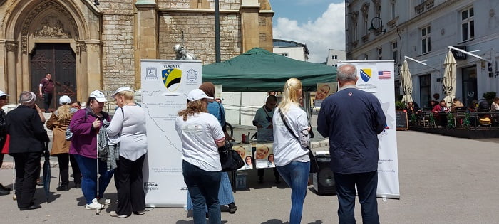 Kampanja Iskoračimo iz sjene Sarajevo 08 05 22 slika 1